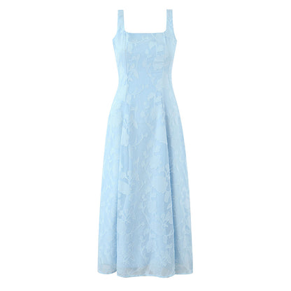 Vestido Maxi Bodycon com Smock Floral