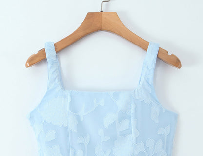Vestido Maxi Bodycon com Smock Floral