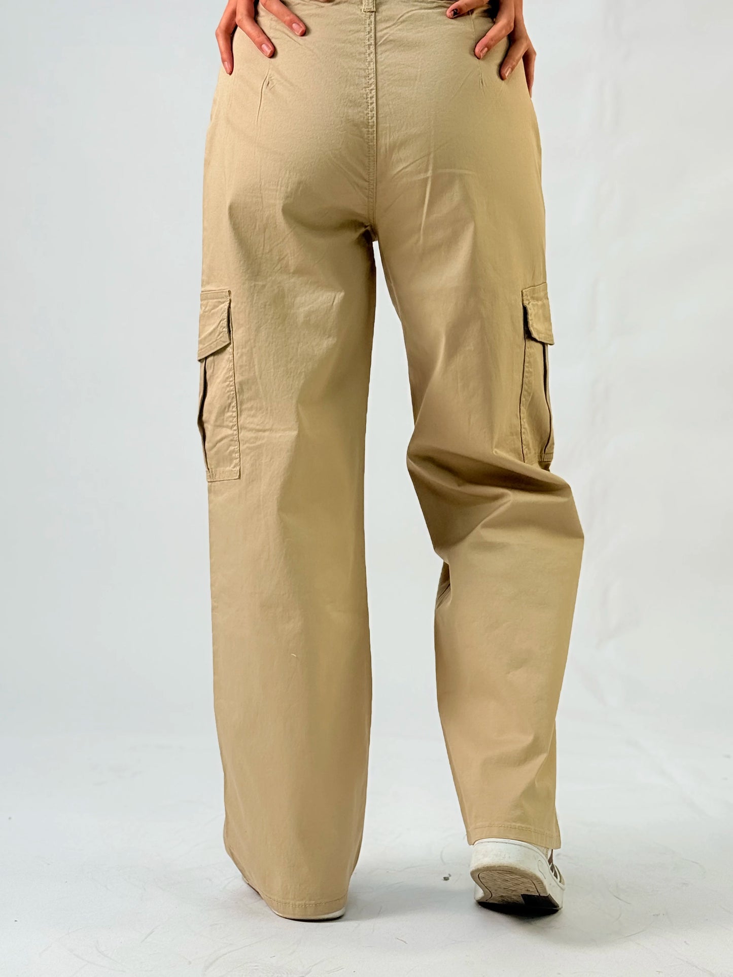 Calças Cargo Wide Leg Y2K