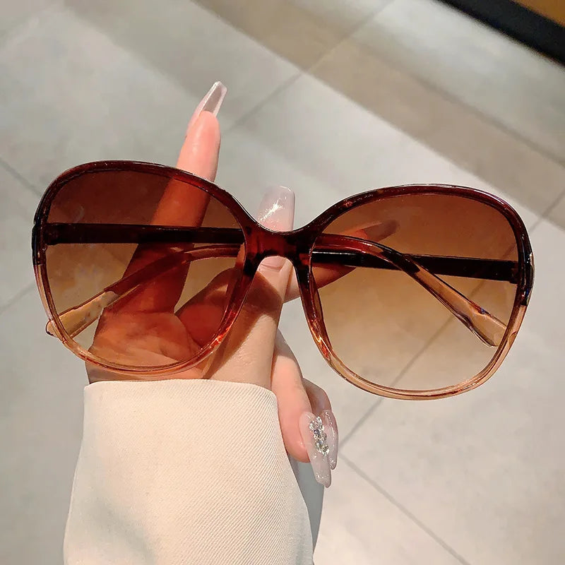 Óculos de Sol Oversized Redondos