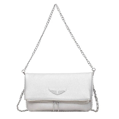 Mala Crossbody Quadrada com Corrente