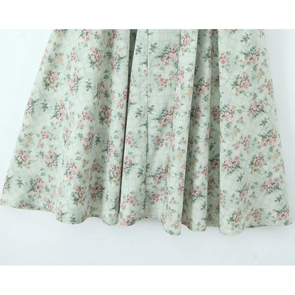 Vestido Midi Linha A com Alças
