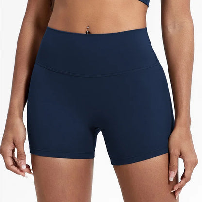 Hearuisavy Summer Running Sports Shorts Women Buttock Lift Leggings Women Cycling Slim Fit Workout Shorts High Waist Yoga Shorts