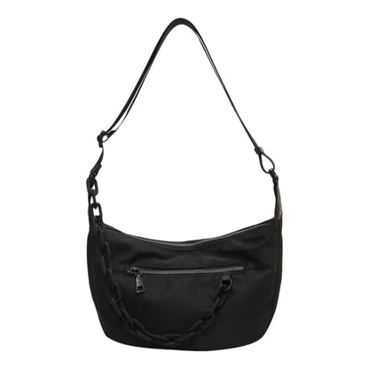Mala Crossbody Nylon com Corrente