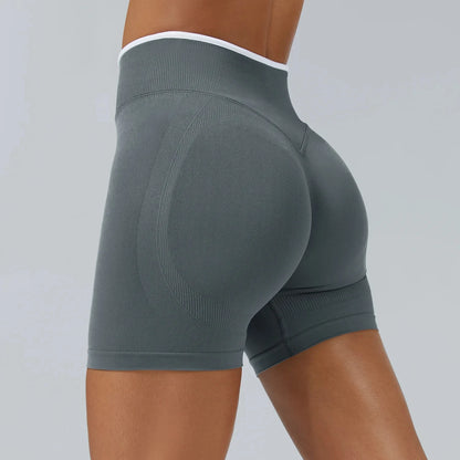 Calções Biker Seamless Cintura Alta
