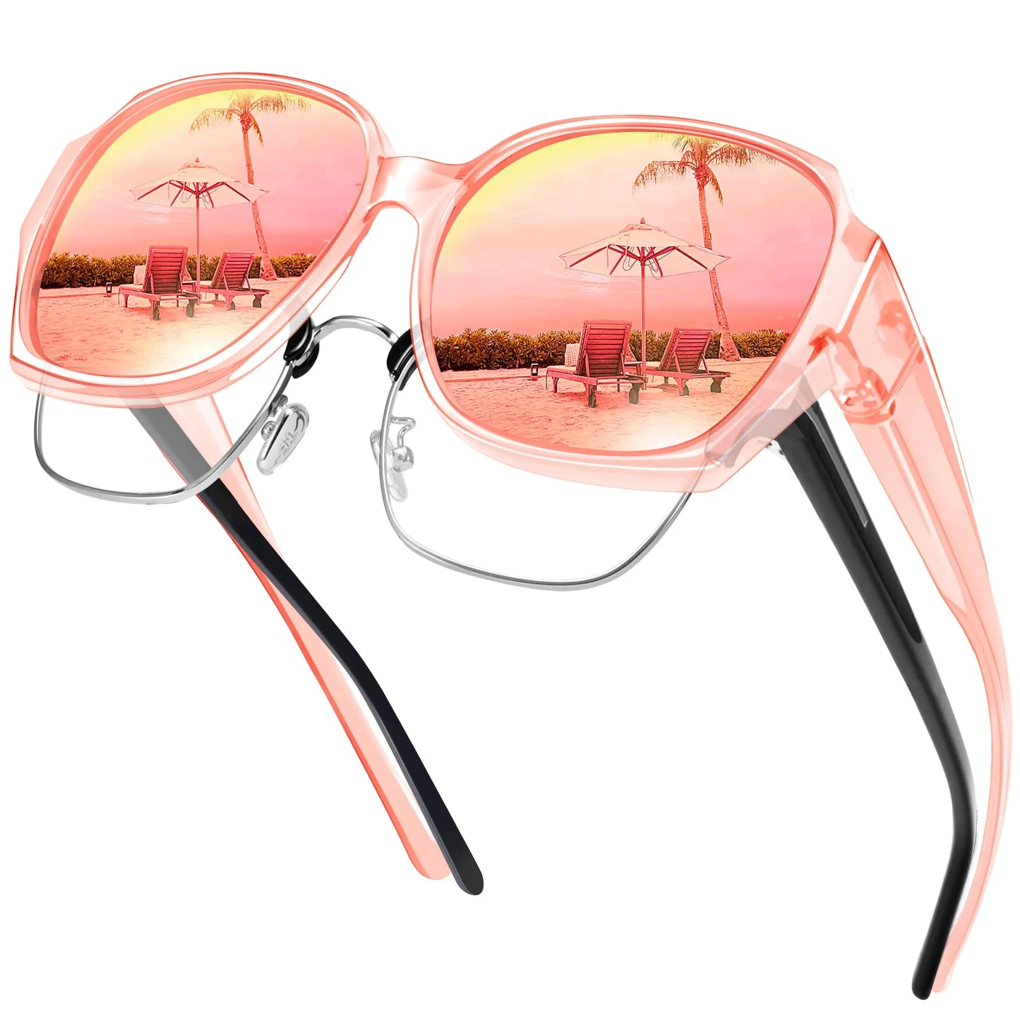 Óculos de Sol Over Glasses Polarizados