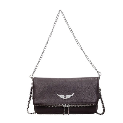 Mala Crossbody Quadrada com Corrente