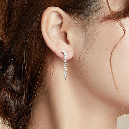Ear Cuffs Prata 925 com Zircónia | Sem Furo | Banhados a Platina | Vários Designs.