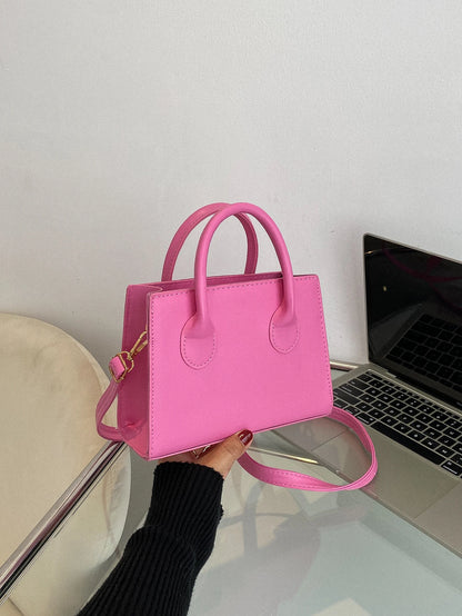 Mala Tote PU Leather Estruturada