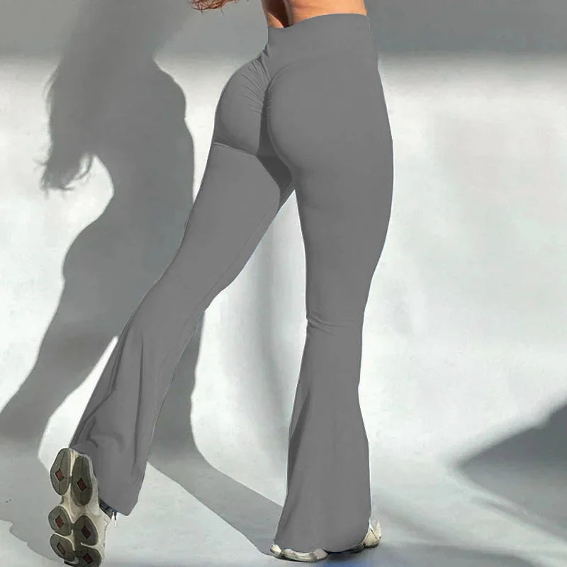 Leggings Flare Cintura Alta