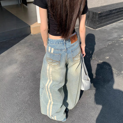 Calça Jeans Wild Americana — Cintura Alta & Perna Larga