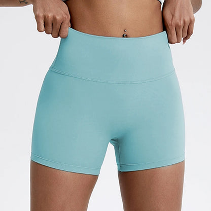 Hearuisavy Summer Running Sports Shorts Women Buttock Lift Leggings Women Cycling Slim Fit Workout Shorts High Waist Yoga Shorts