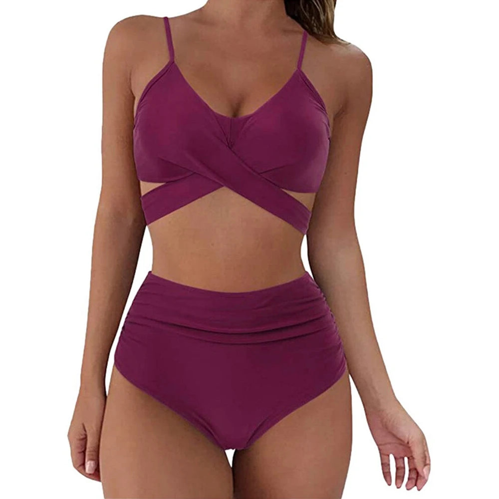 Bikini 2 Peças Cintura Alta