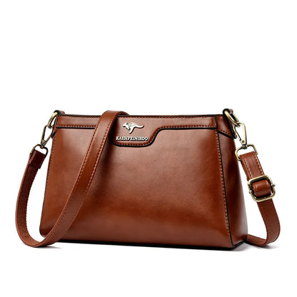 Mala Crossbody Urbana em Couro