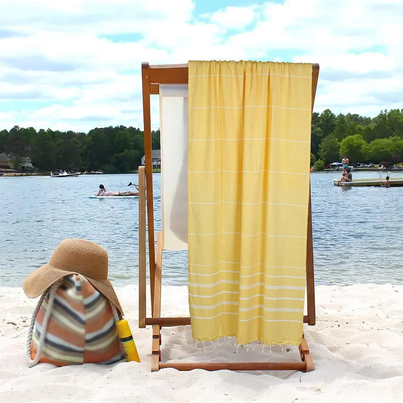 Toalha de Praia Turca Oversized 100x180cm