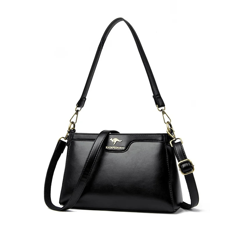 Mala Crossbody Urbana em Couro