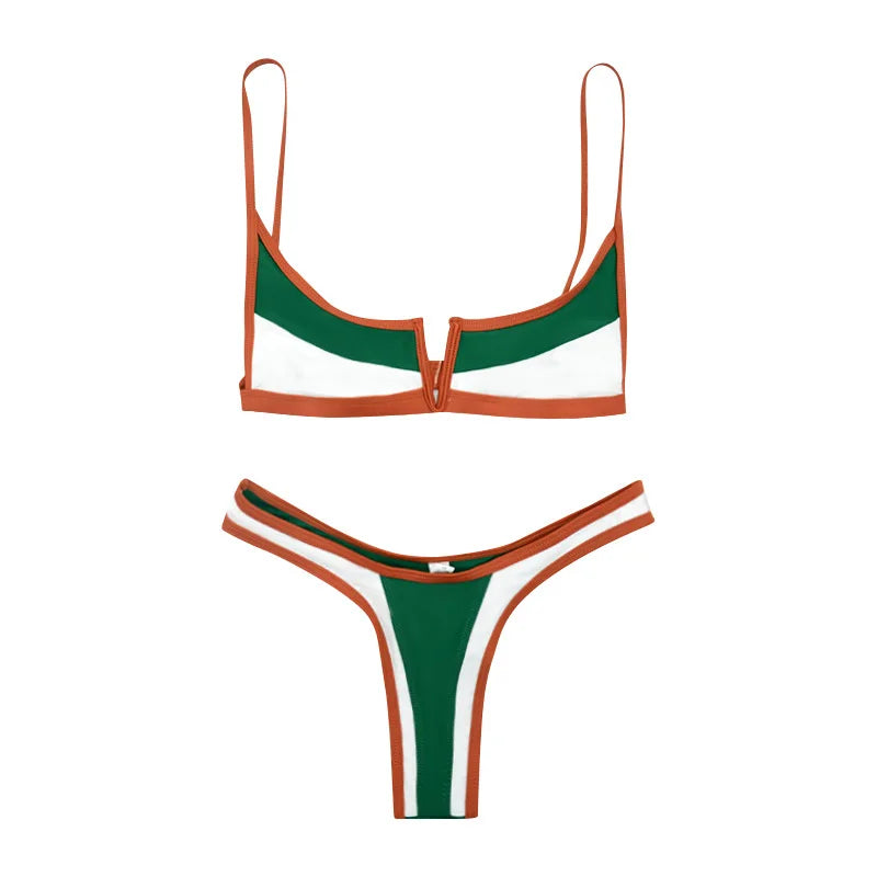 Biquíni Micro Bandeau com Corte Split