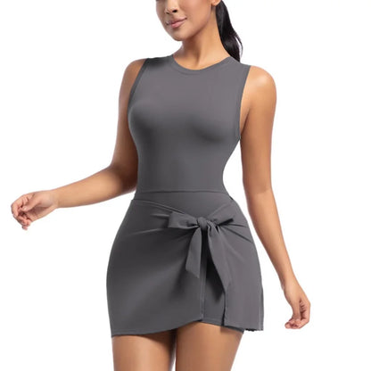 Vestido Desportivo Saia Plissada