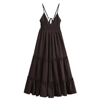 Vestido Longo Boho com Alças