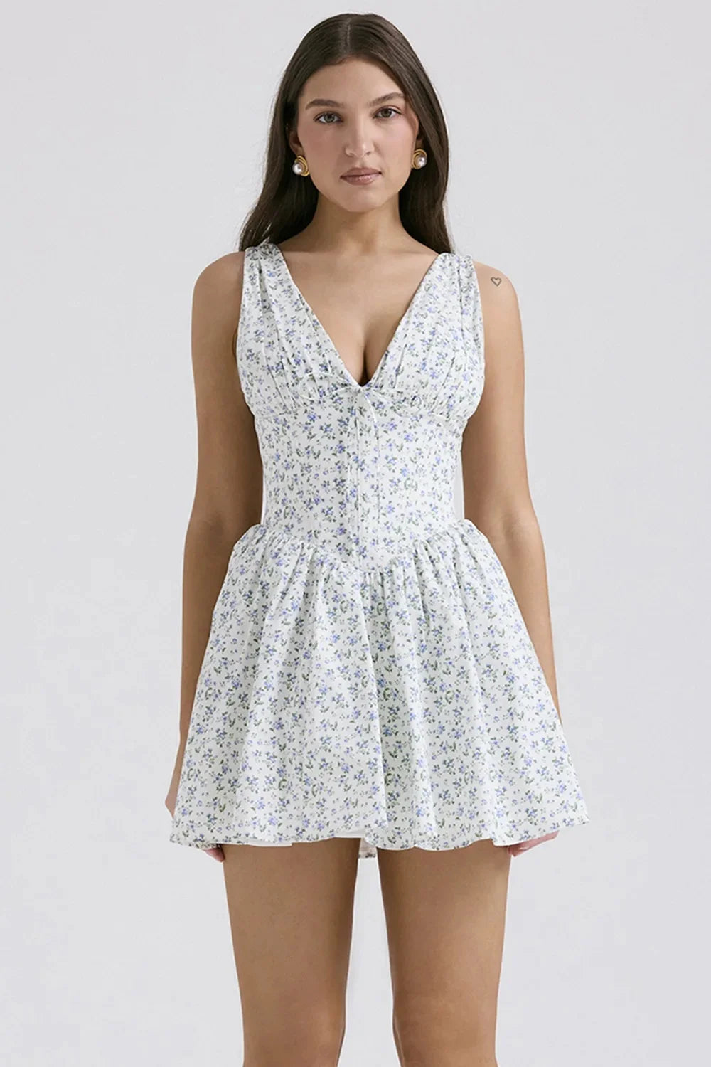 Vestido Maxi Strapless Slim