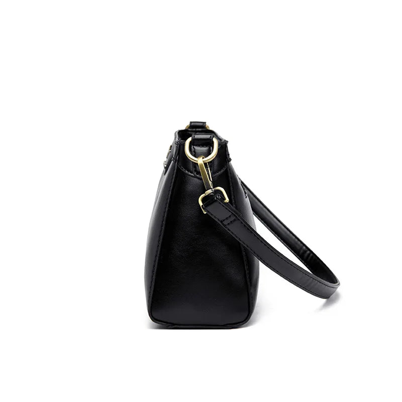 Mala Crossbody Urbana em Couro