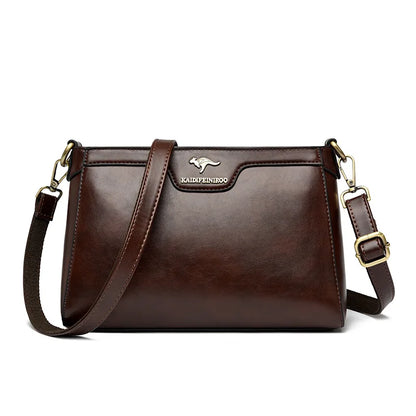 Mala Crossbody Urbana em Couro