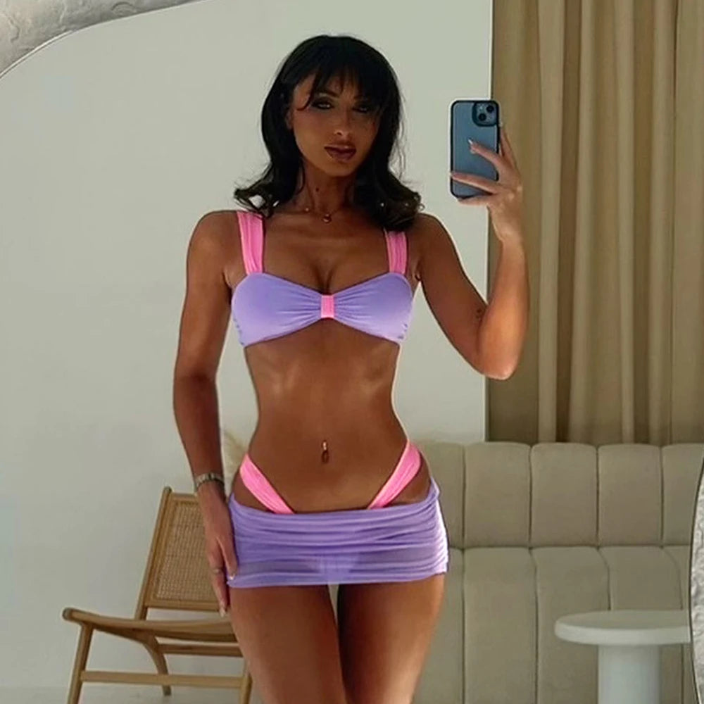 Set 3 Peças Micro Bikini