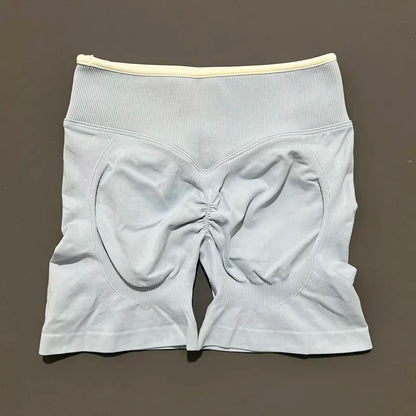 Calções Scrunch Seamless Cintura Alta